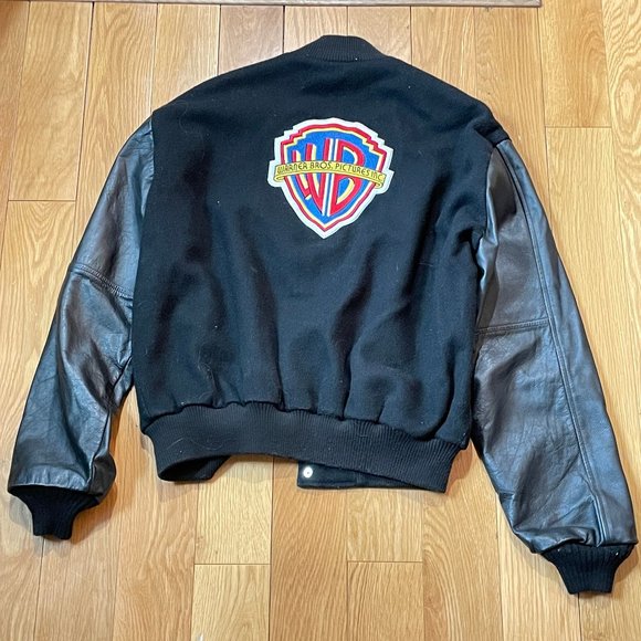 SOLD: (not on poshmark) Star Wears | vintage warner brothers bomber jacket - Picture 1 of 4